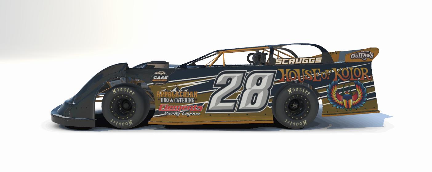 Preview of House Of Color, Clements Racing Dirt Late Model by James Scruggs