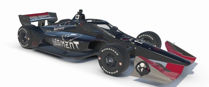 Regiment Indy car by Anthony Callahan - Trading Paints