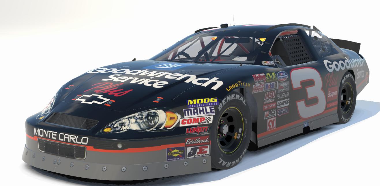 Preview of Dale Earnhardy GM Goodwrench Chevrolet Service Plus Monte Carlo *Custom #* by Gary G.