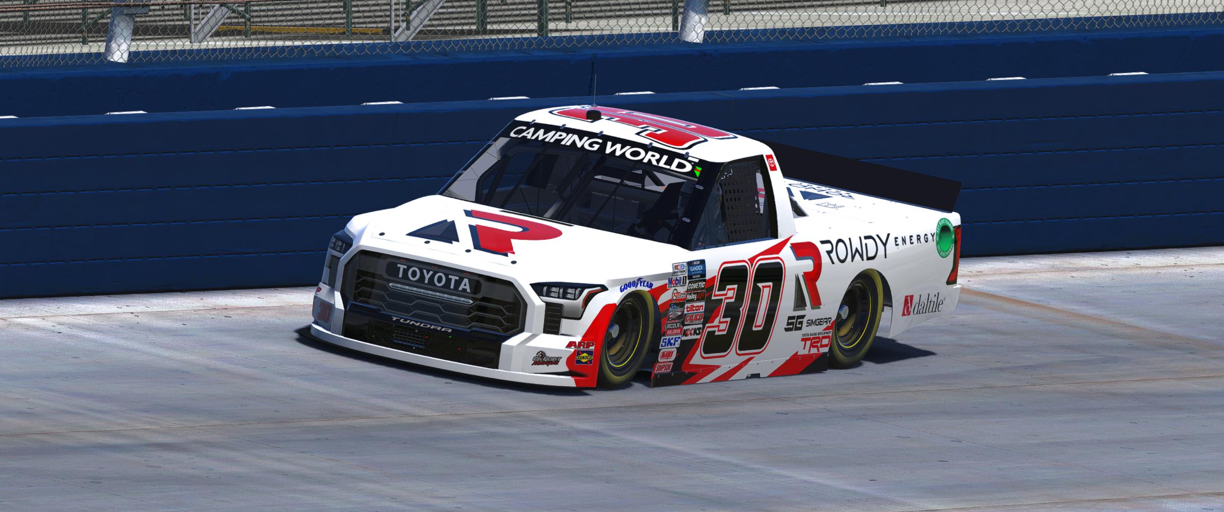 Camden Murphy #30 Rowdy Energy On Point Motorsports Tundra TRD Pro