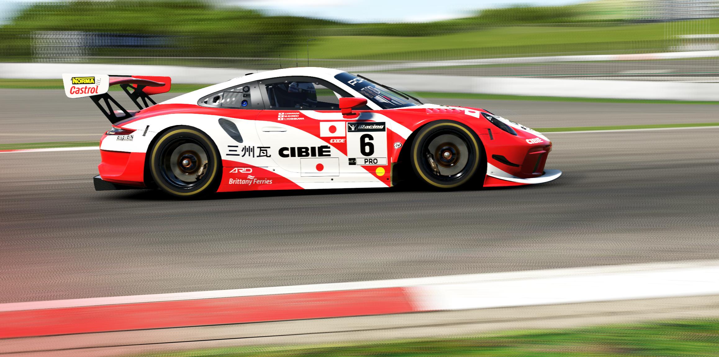 ポルシェ 962 GTI n°6 LM 1994 CIBIE 1994 CIBIE Porsche 962C by David Roberts - Trading Paints