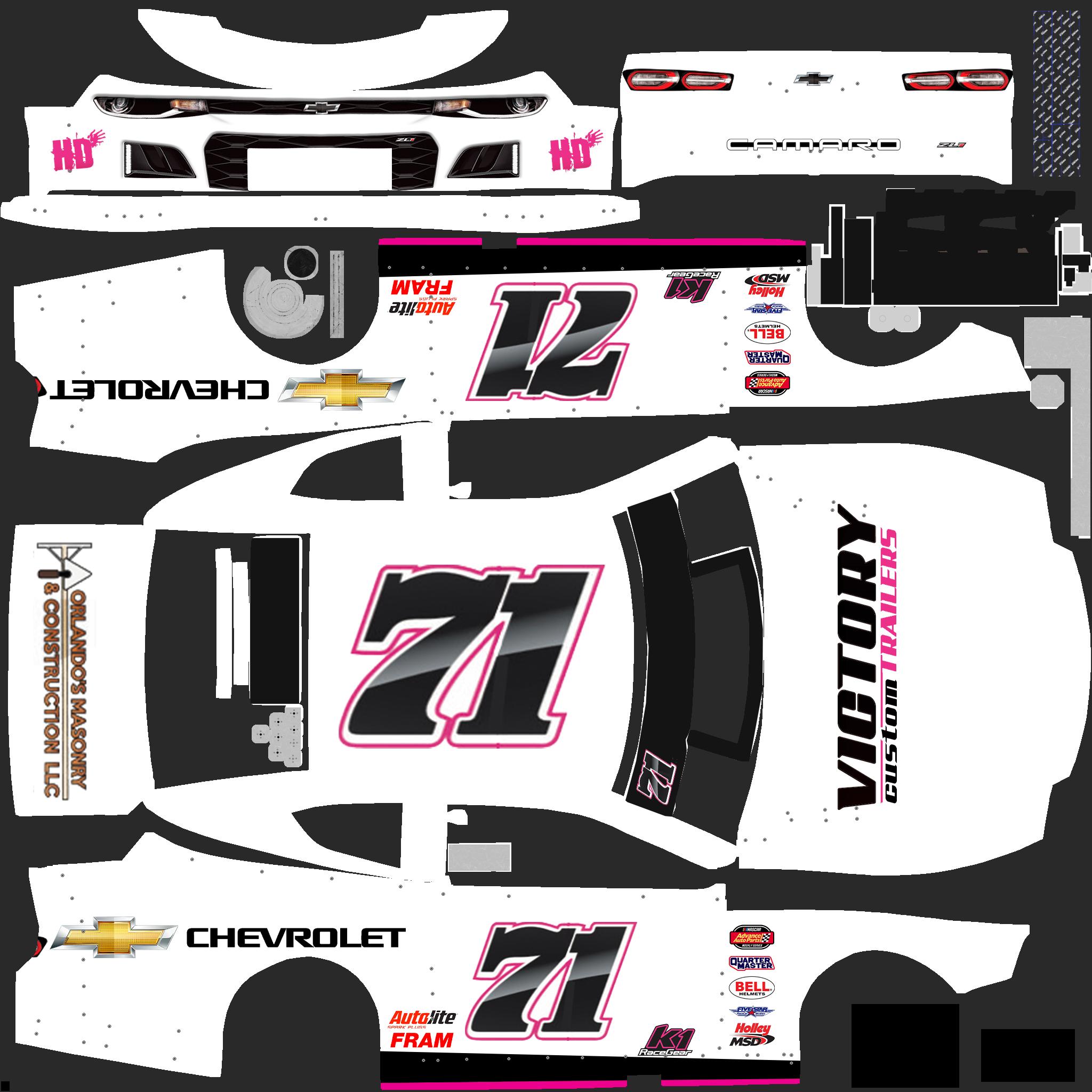 Katie Hettinger 71 by Ryan Lentz J. Trading Paints
