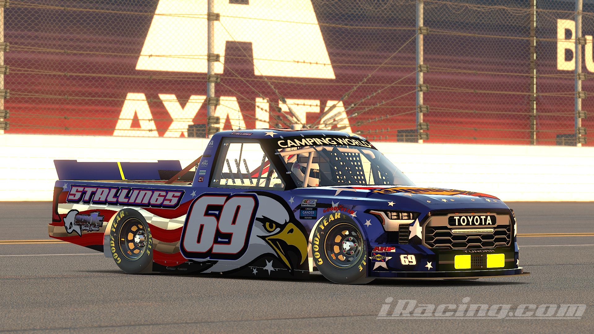 Preview of sunoco usa flag patriotic 69 son1c racing chassis by Nathan C.