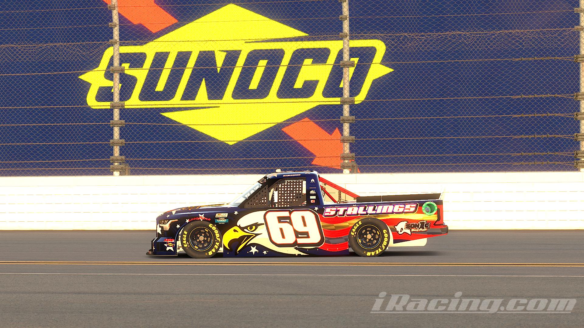 Preview of sunoco usa flag patriotic 69 son1c racing chassis by Nathan C.