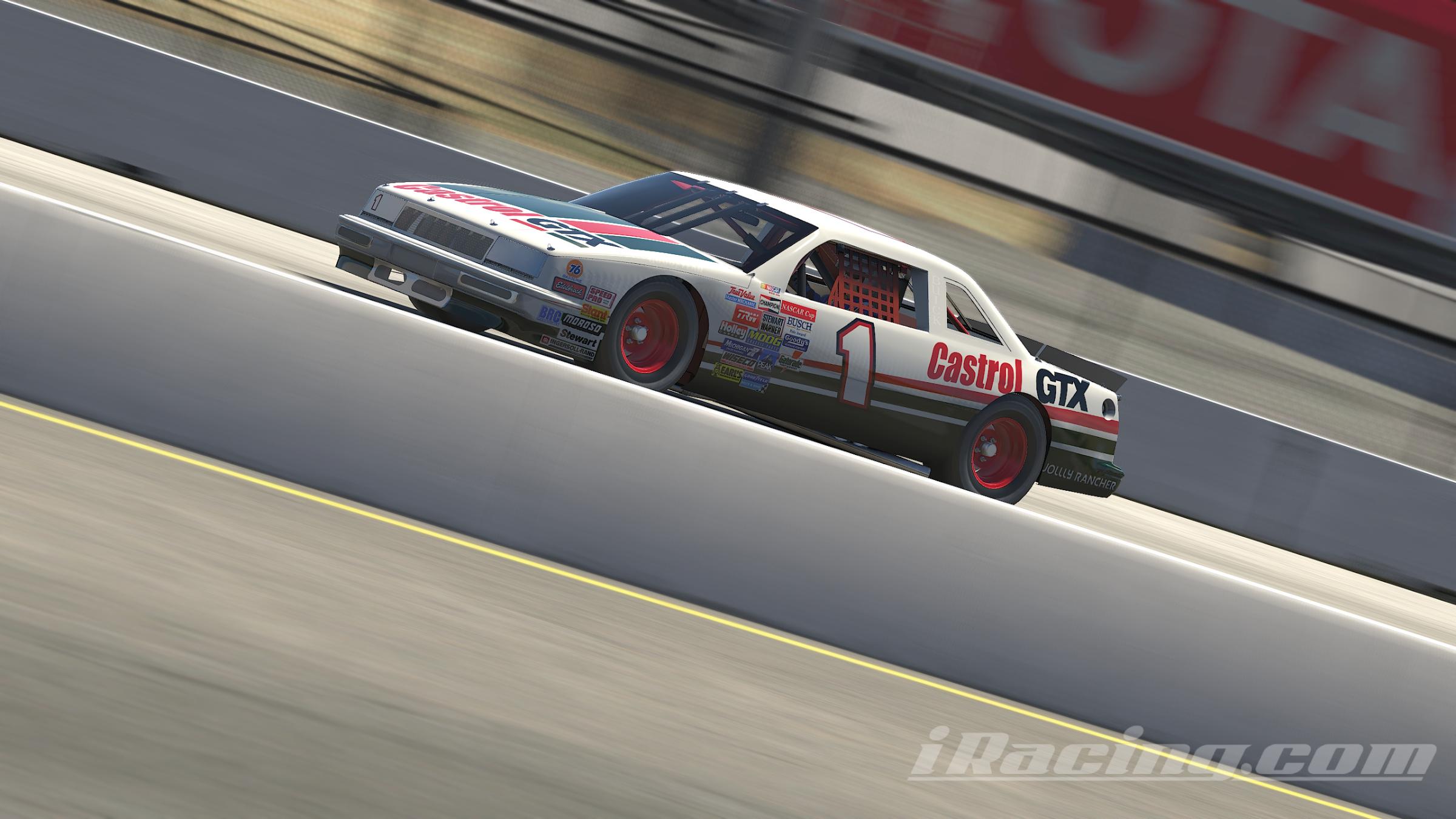 Buick Lesabre 1987 John Force Castrol GTX Sim Stamp by Chad Douglass ...