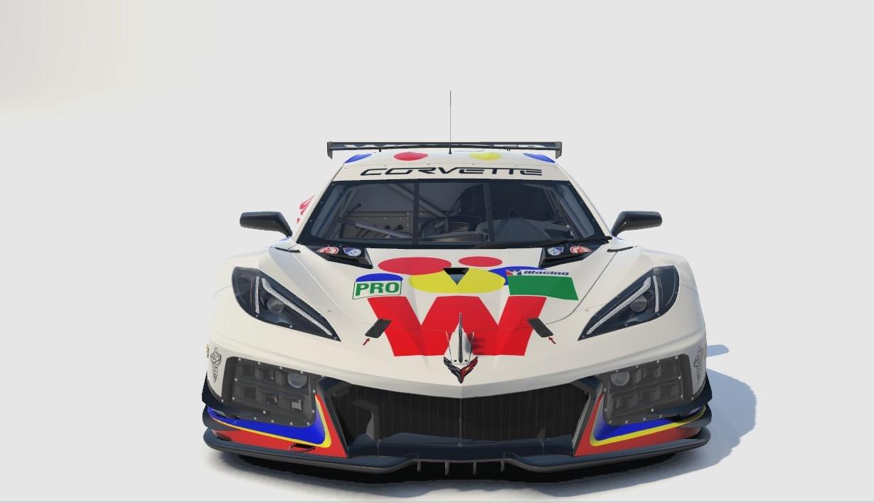 Preview of Wonder Bread Corvette C8.R GTE .. No # by Bernie Mobbs