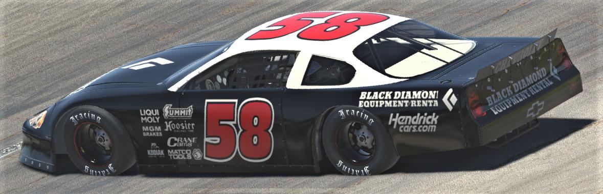 Preview of BLACK DIAMOND EQUIPMENT Chevrolet Late Model by Christopher Rives