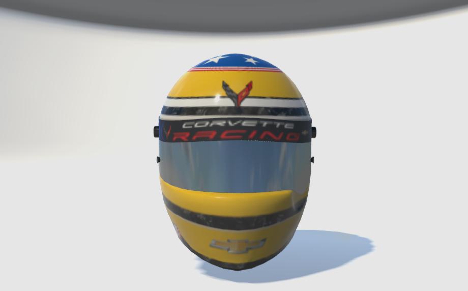 Preview of Corvette Racing Helmet by Pat Gabriel