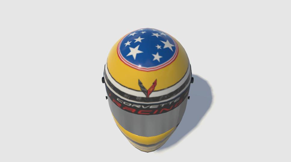 Preview of Corvette Racing Helmet by Pat Gabriel