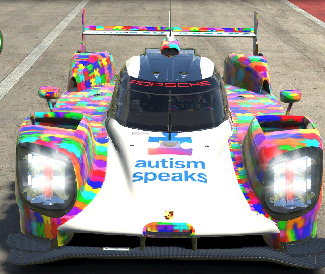 Preview of Autism Speaks Racing Porsche 919 Hybrid by Todd Schwarz
