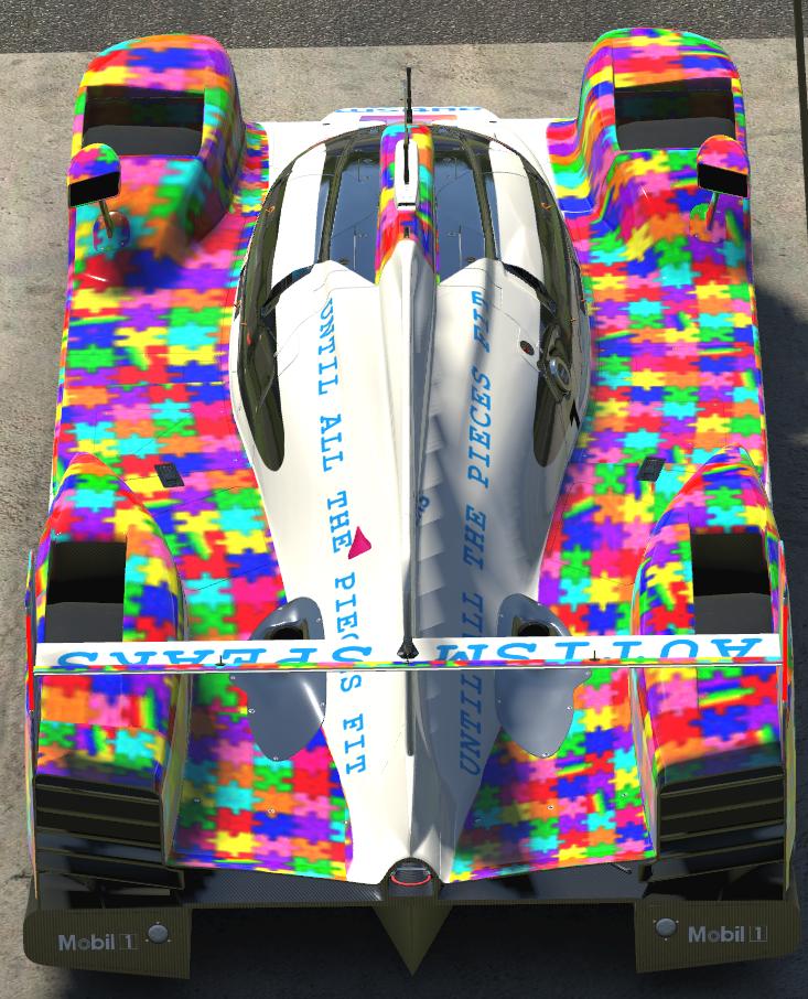 Preview of Autism Speaks Racing Porsche 919 Hybrid by Todd Schwarz