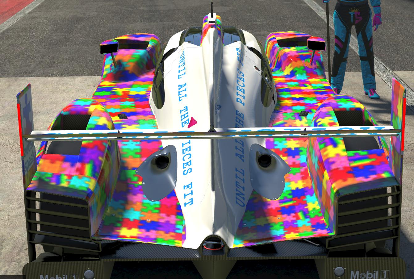 Preview of Autism Speaks Racing Porsche 919 Hybrid by Todd Schwarz