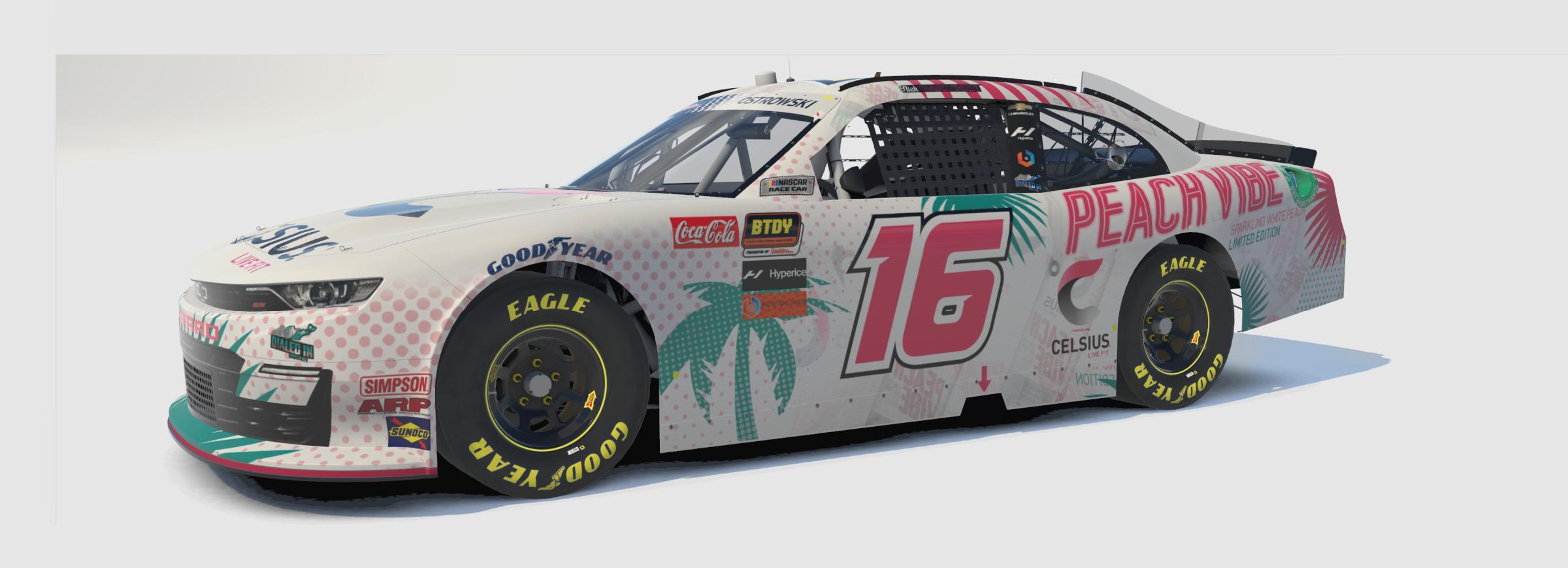 Preview of Nick Gardner 2022 Celsius Peach Vibe Camaro by Nathaniel O.