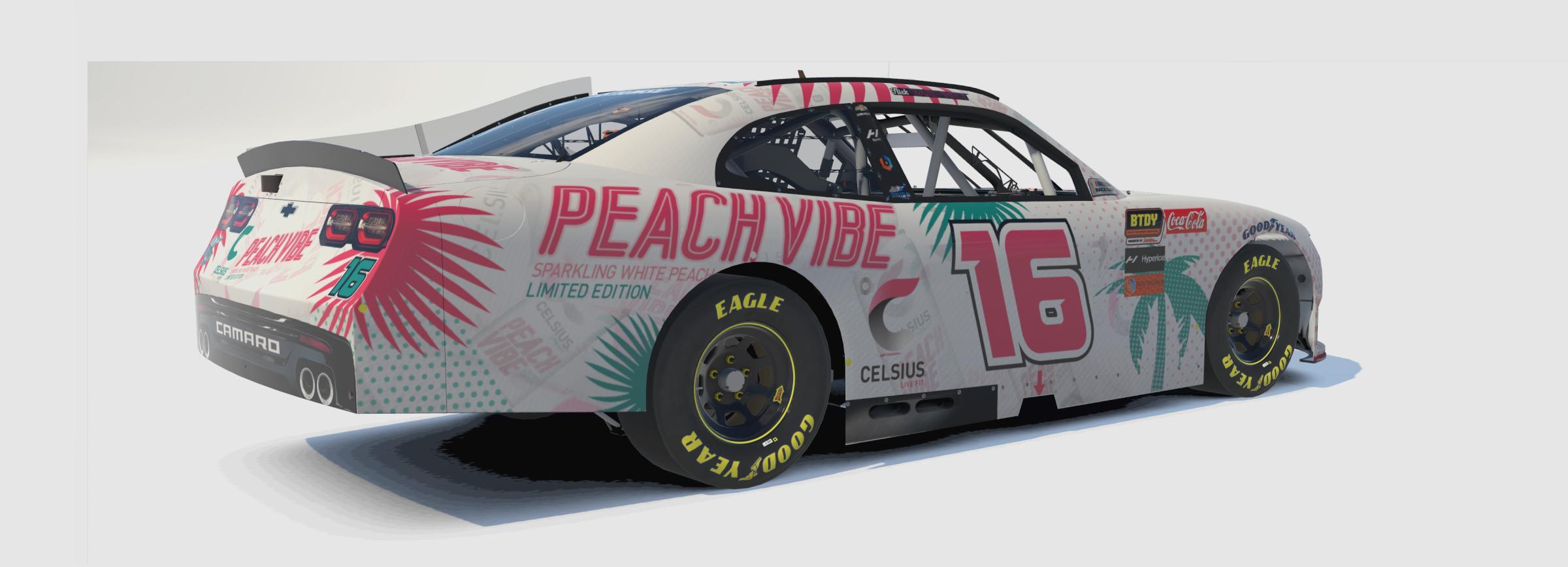 Preview of Nick Gardner 2022 Celsius Peach Vibe Camaro by Nathaniel O.