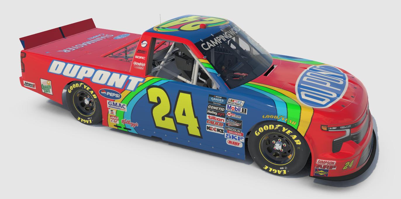 Preview of Jeff Gordon reversed rainbow dupont by Bryan Lindsey