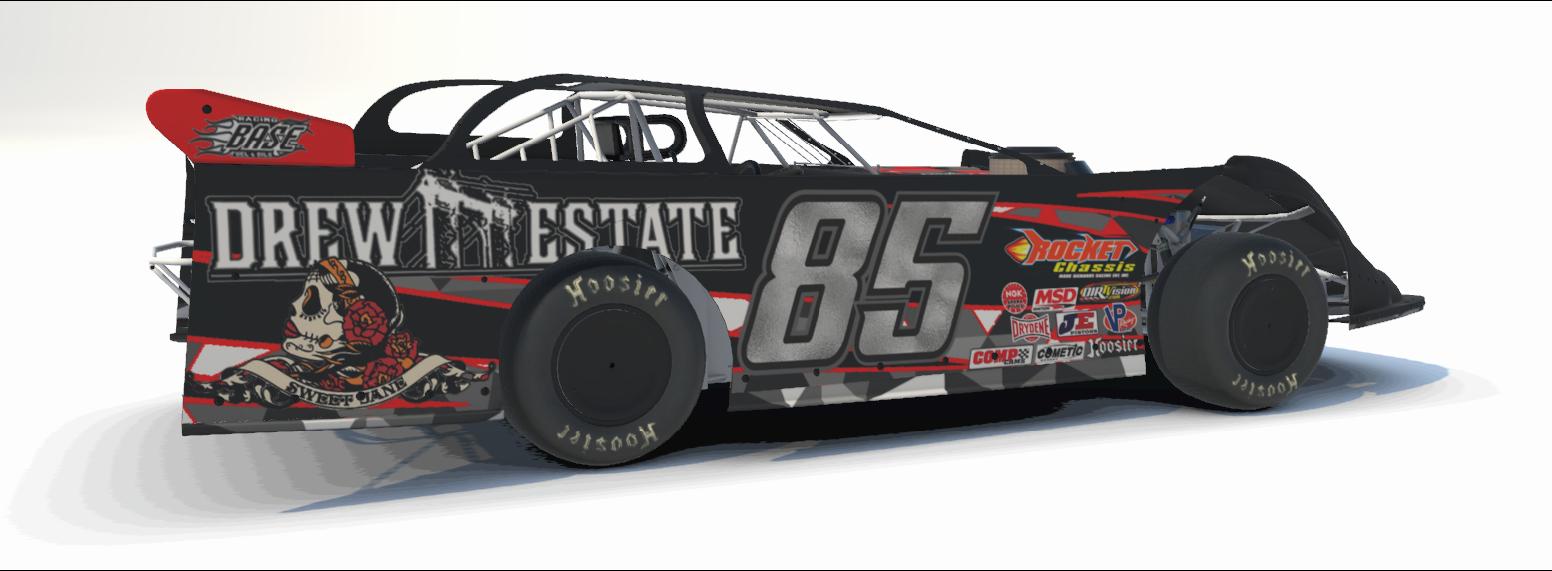 Preview of KRM Motosports, Drew Estates Cigars & Clements racing Dirt Late model by James Scruggs