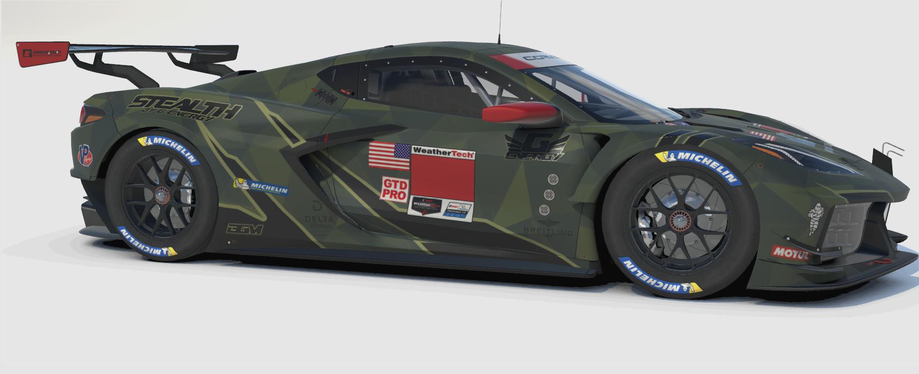 Preview of  IMSA G Energy Stealth Corvette C8.R GTE *UPDATE* New Spec Map by John Tougas
