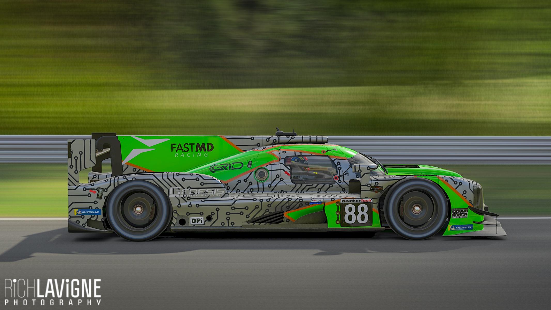 Preview of FASTMD x Genesis LMP2 by Richard Lavigne