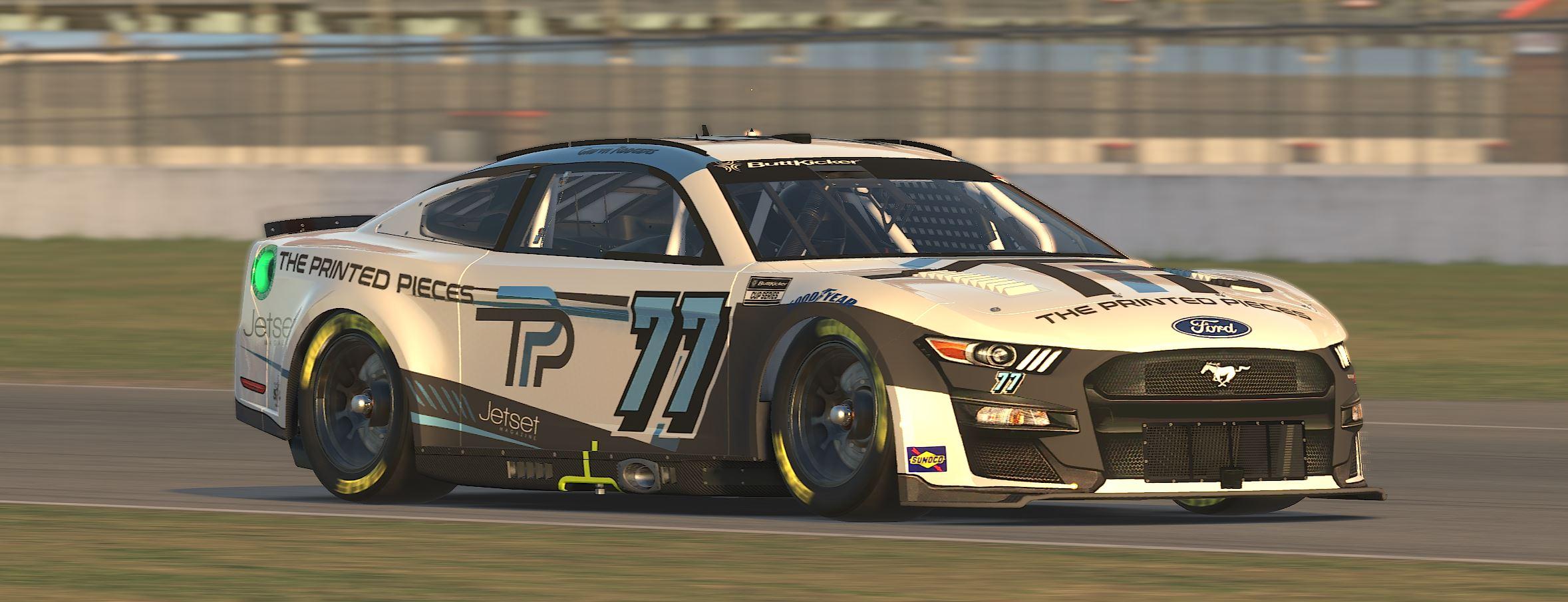 Preview of The Printed Pieces Ford Mustang - 77 Rodgers by Nigel Christianson