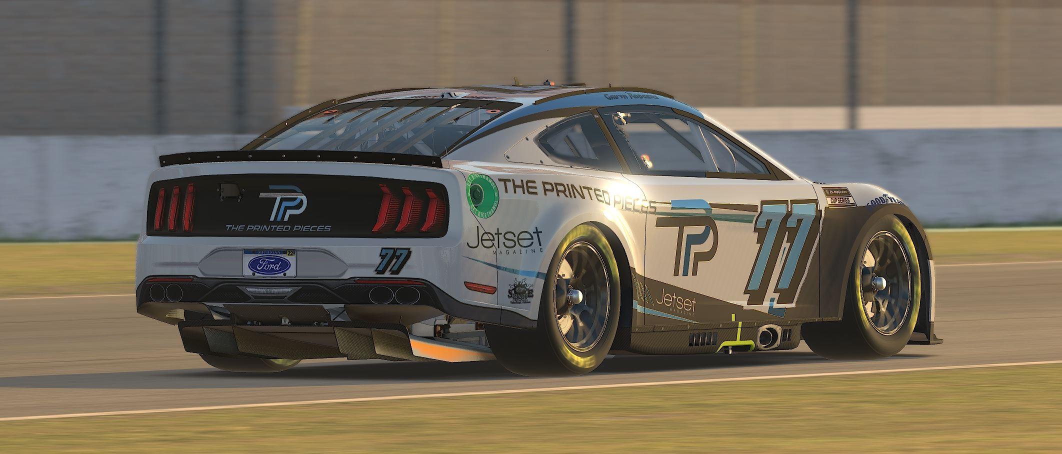 Preview of The Printed Pieces Ford Mustang - 77 Rodgers by Nigel Christianson