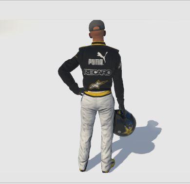 Recaro Racing Suit by Bernie Mobbs - Trading Paints