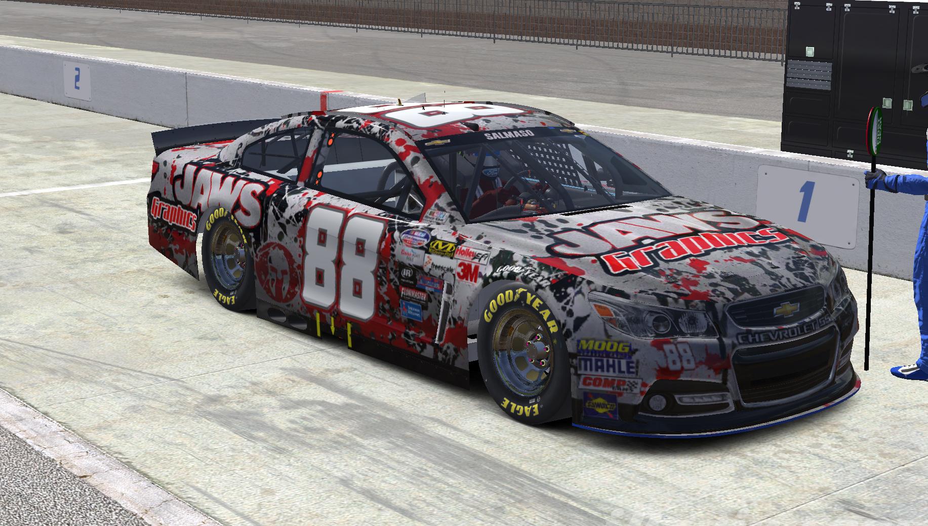 Preview of Jaws Graphics Chevy SS Silver by Luis Salmaso