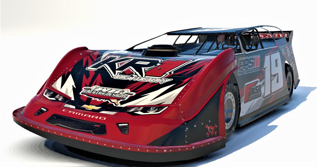 Landon Graham Red Blk DLM by Wade B. - Trading Paints