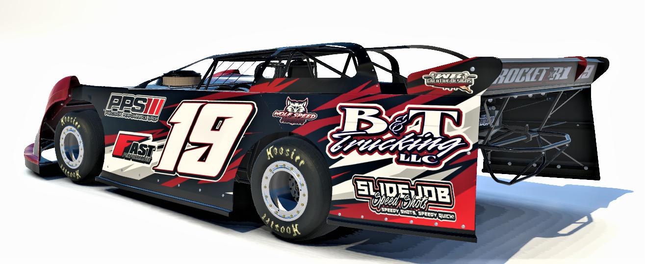 Landon Graham Red Blk DLM by Wade B. - Trading Paints