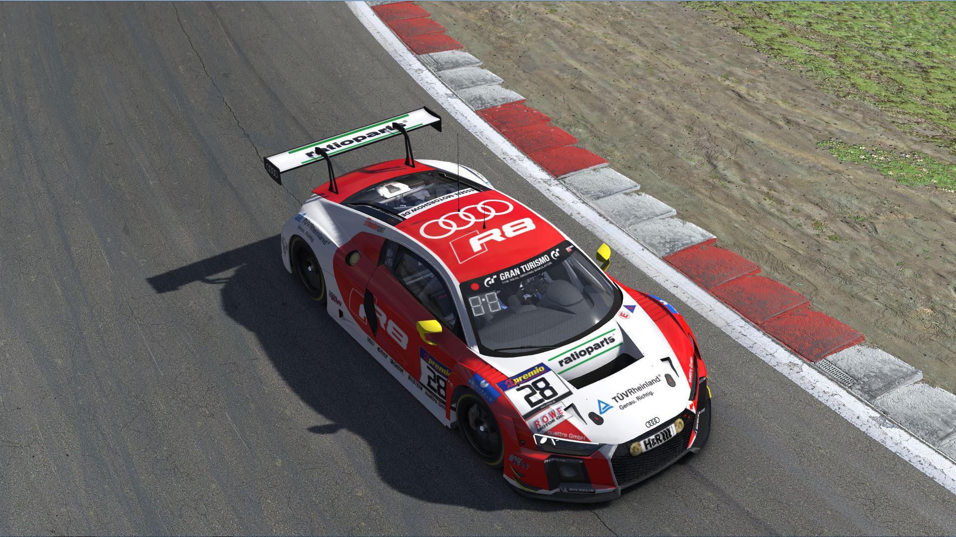 Preview of Audi R8 LMS: VLN Phoenix Racing - Ratioparts / TÜV Rheinland Replica  by Daniel Avery