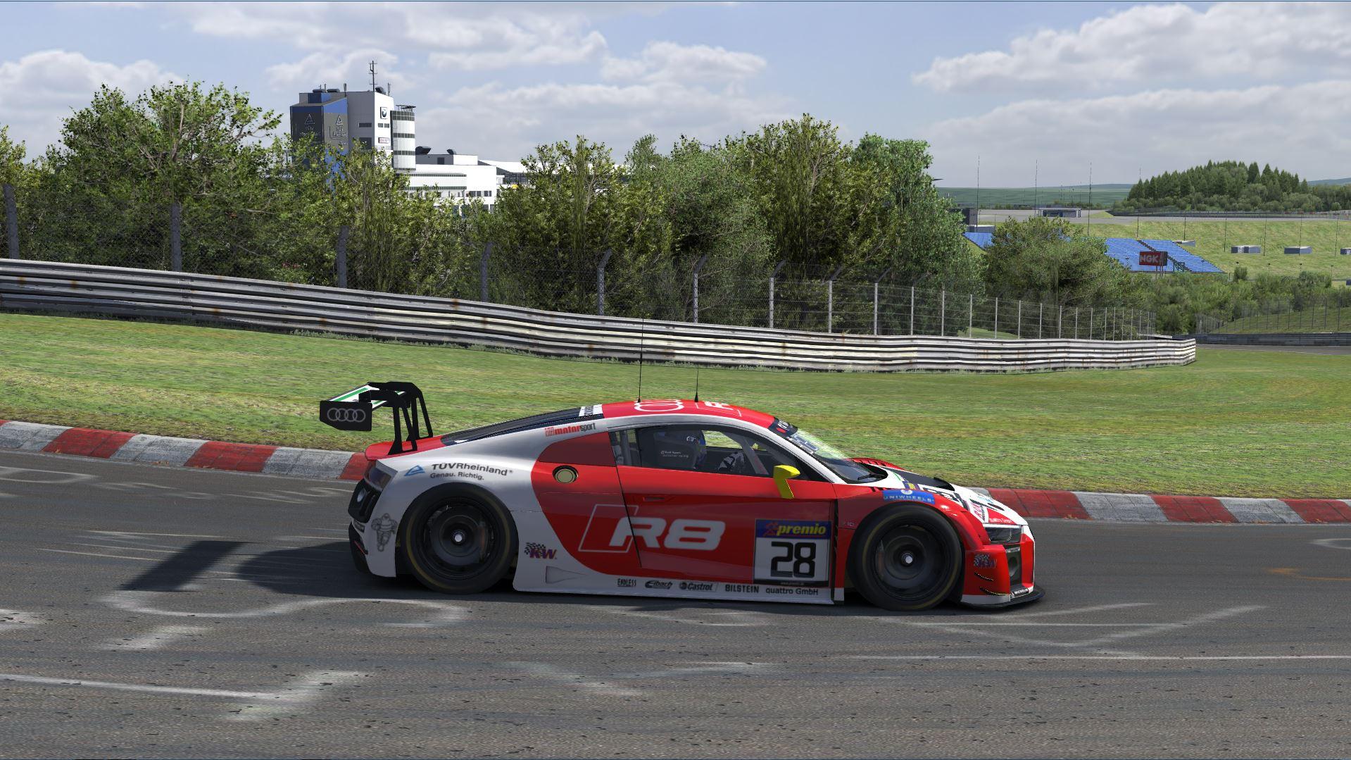 Preview of Audi R8 LMS: VLN Phoenix Racing - Ratioparts / TÜV Rheinland Replica  by Daniel Avery