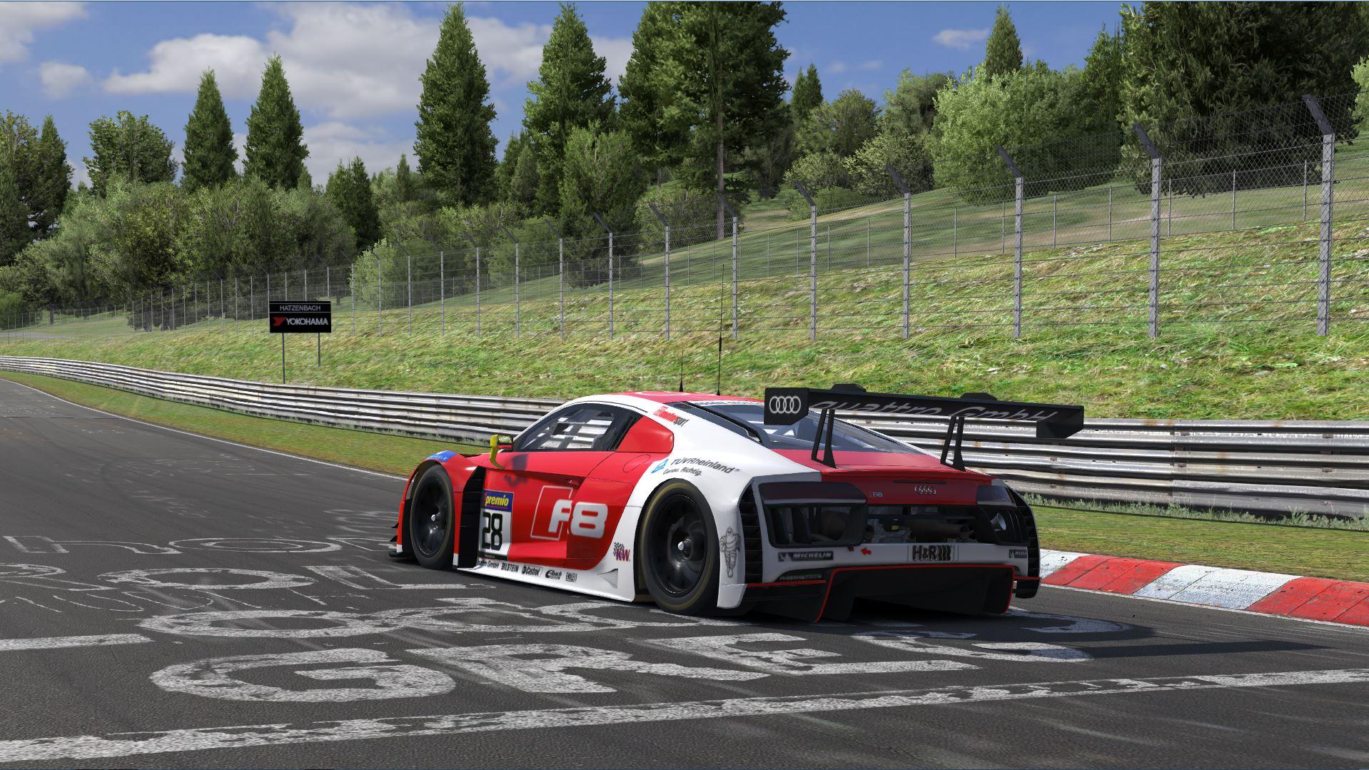 Preview of Audi R8 LMS: VLN Phoenix Racing - Ratioparts / TÜV Rheinland Replica  by Daniel Avery