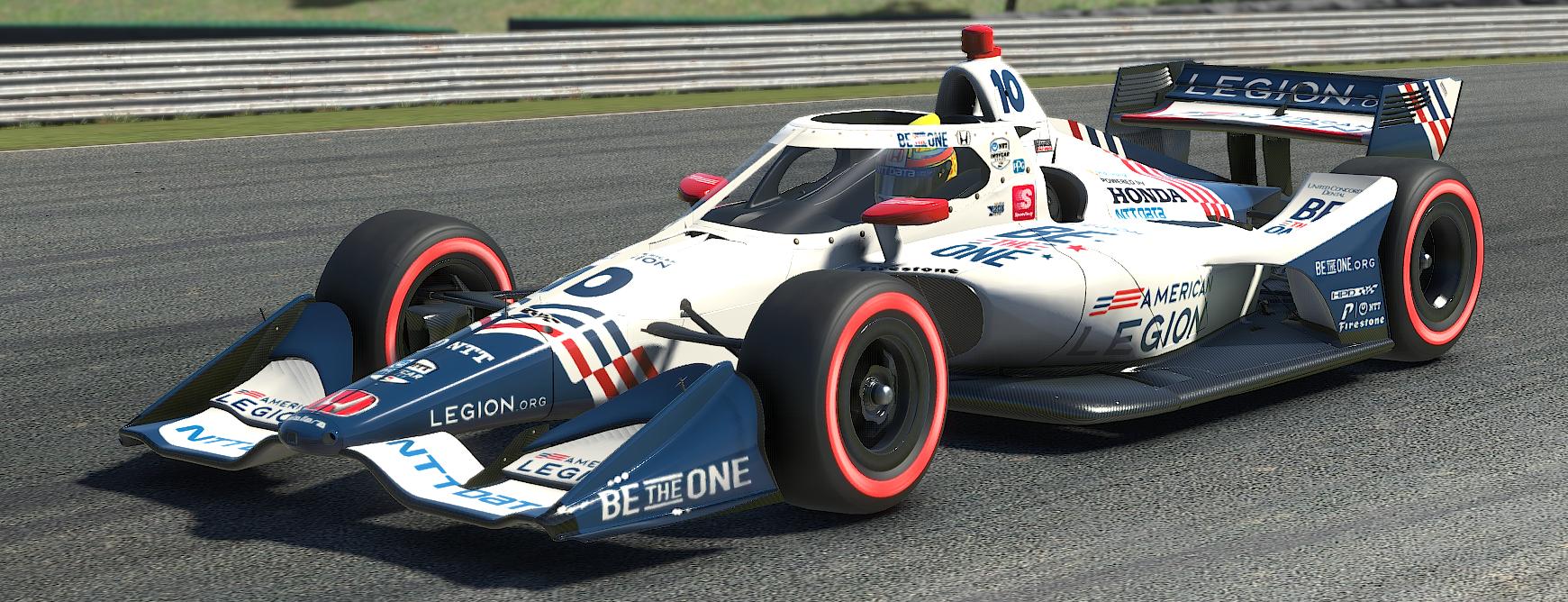 Alex Palou 10 Chip Ganassi Racing American Legion 2022 by
