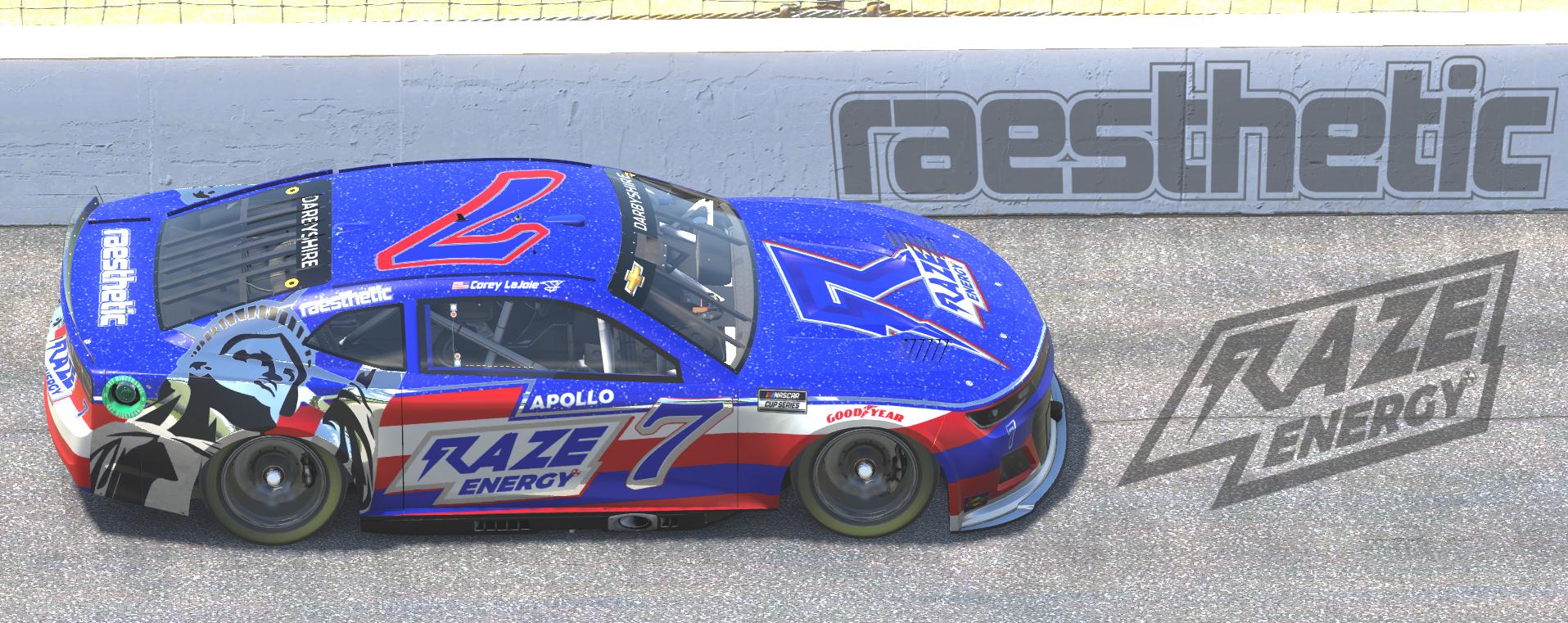 Preview of Corey LaJoie #7 Raze Concept Series - Apollo by Austin Darbyshire