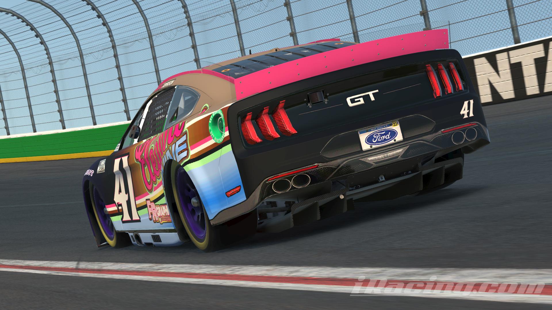 Maria Johnson 2022 ASSCAR Cup Series Elegant Wine Ford Mustang by Manix ...