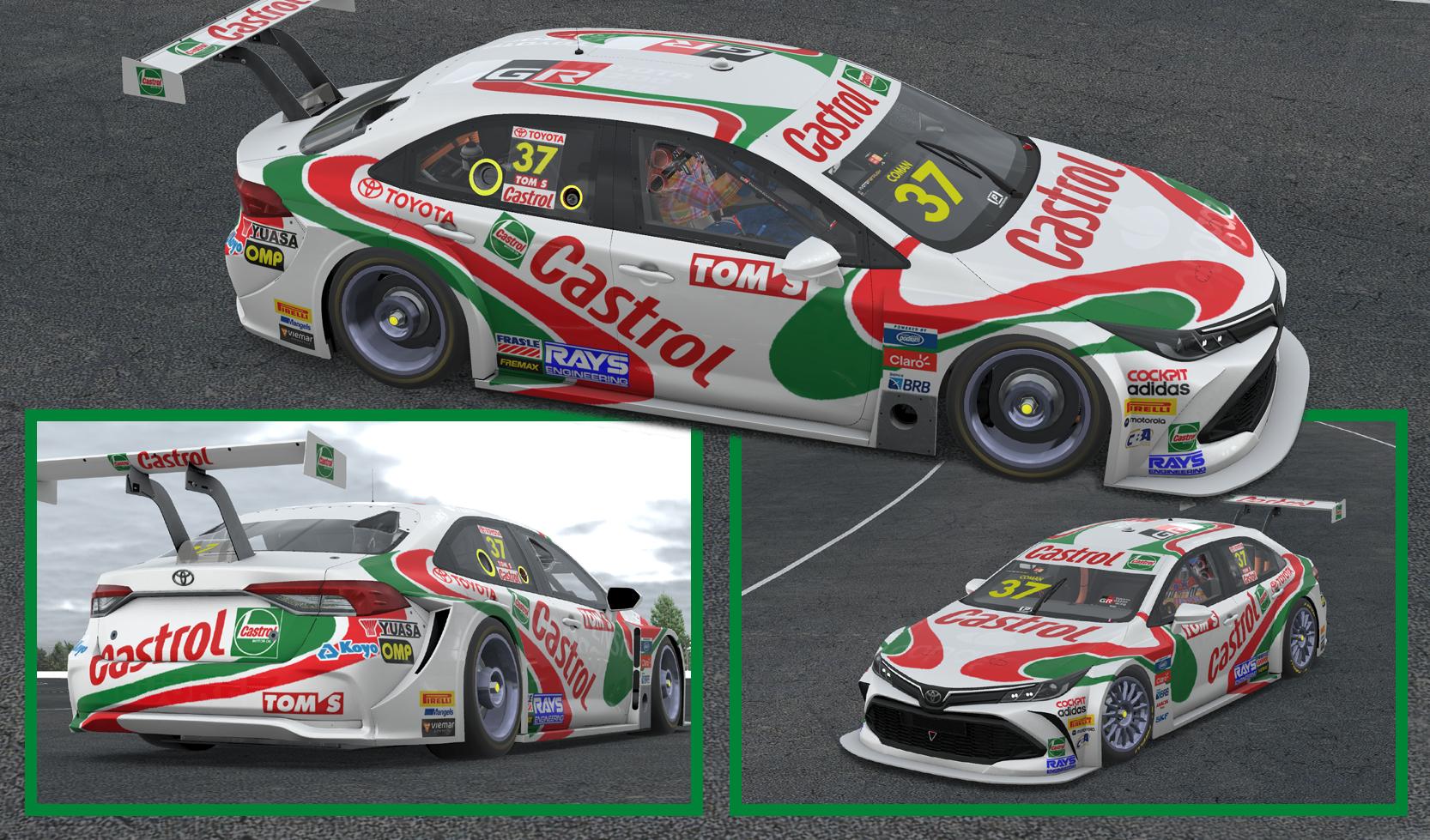 Preview of Brazil Toyota Castrol by Clyde Coman