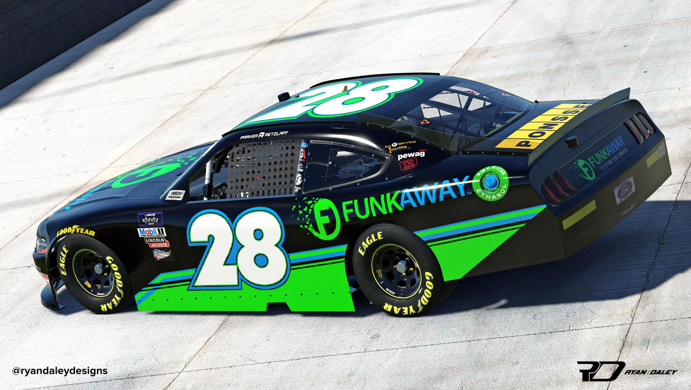Official 2022 #28 Parker Retzlaff Funkaway No Numbers by Ryan Daley ...
