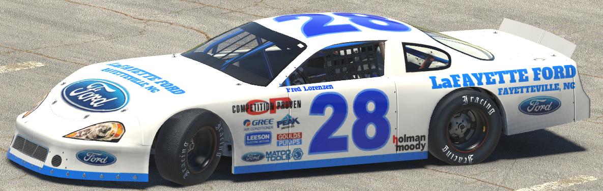 Preview of Fred Lorenzen Throwback Late Model by Christopher Rives