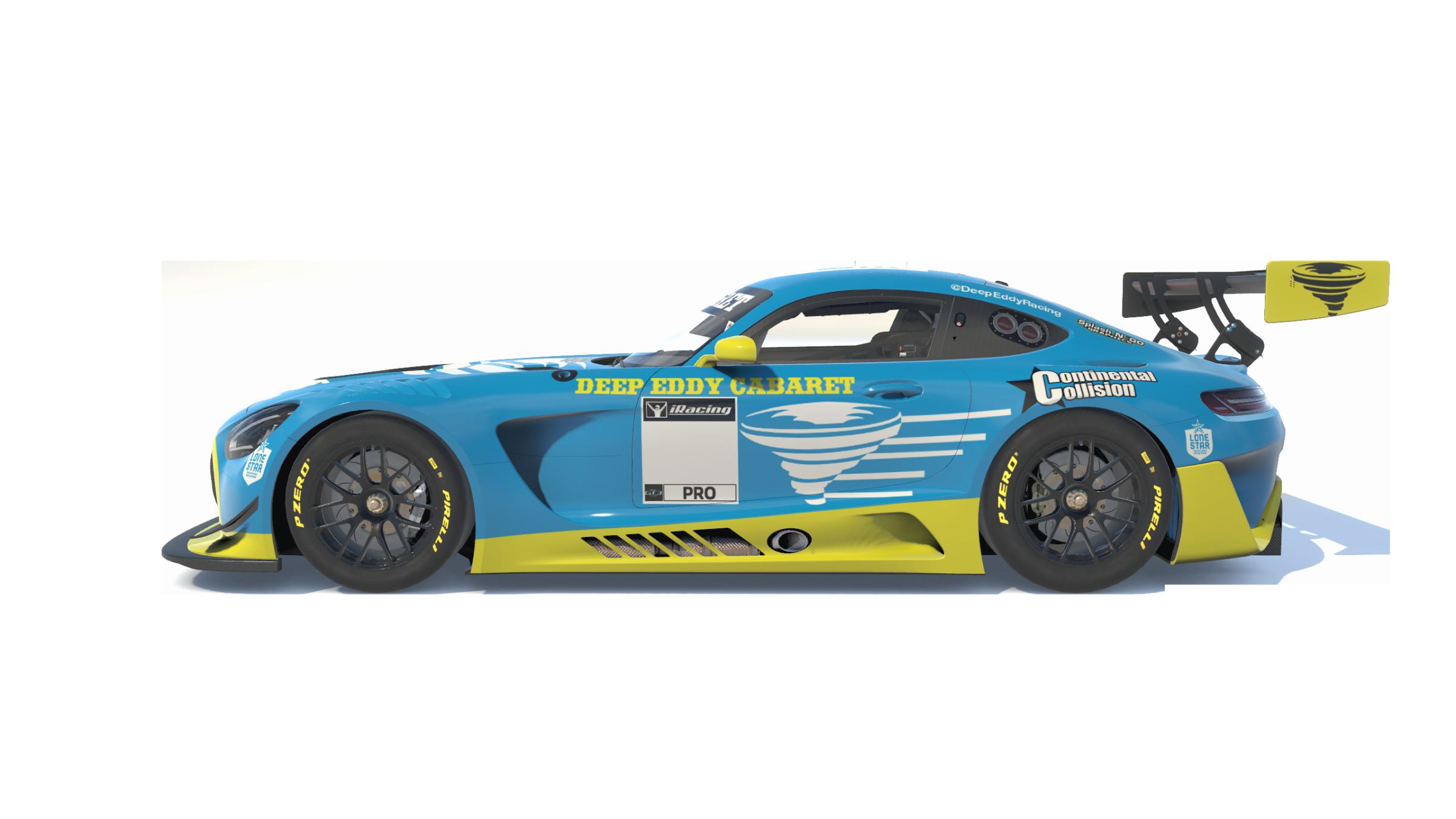 Deep Blue Racing Deep Eddy Racing Mercedes AMG GT3 2020 Blue by Chris Uglietta - Trading ...