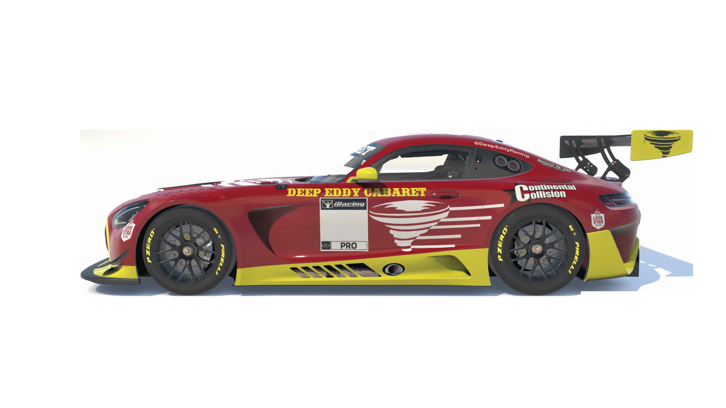 Preview of Deep Eddy Racing Mercedes AMG GT3 2020 Red by Chris Uglietta