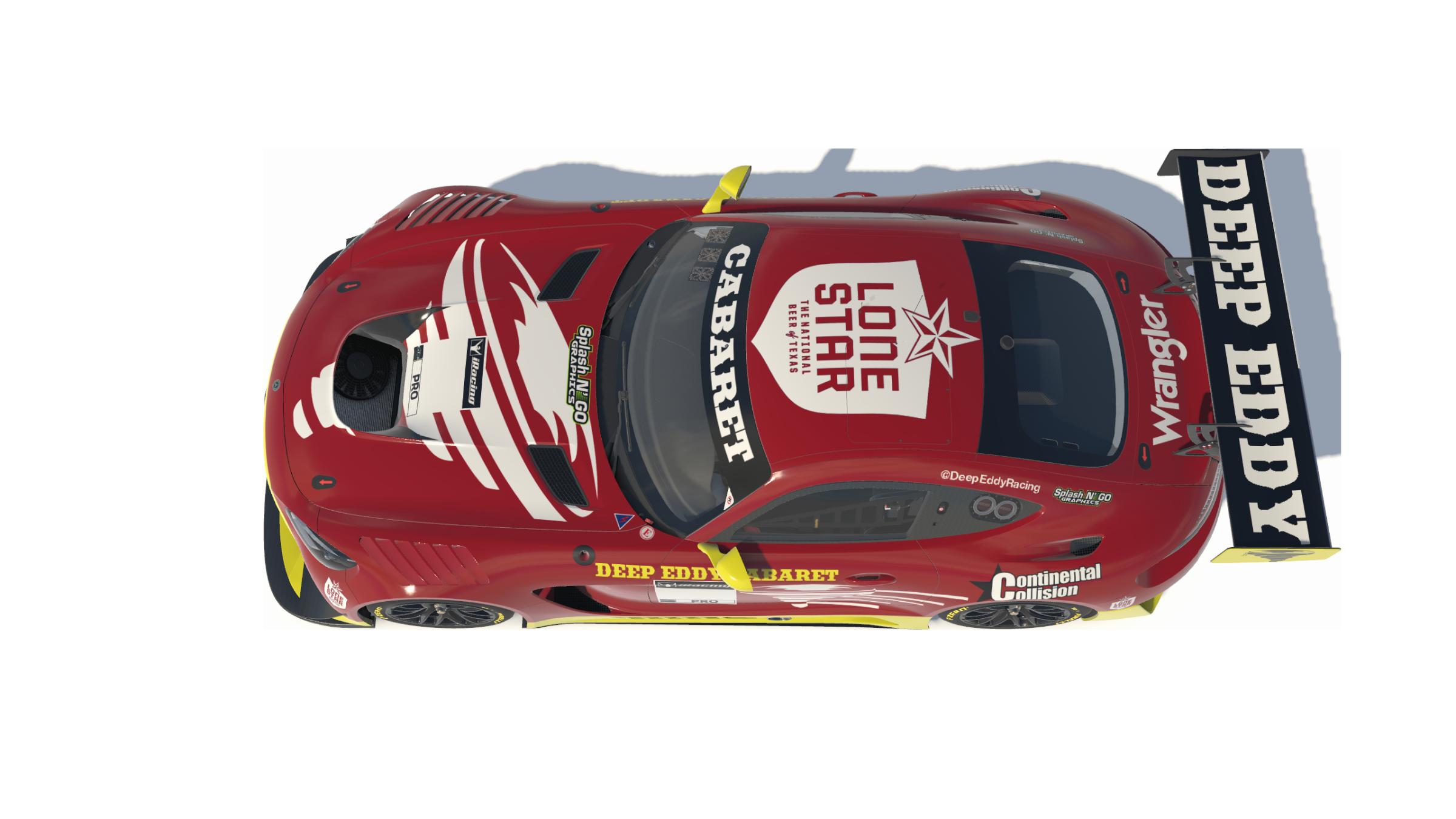 Preview of Deep Eddy Racing Mercedes AMG GT3 2020 Red by Chris Uglietta