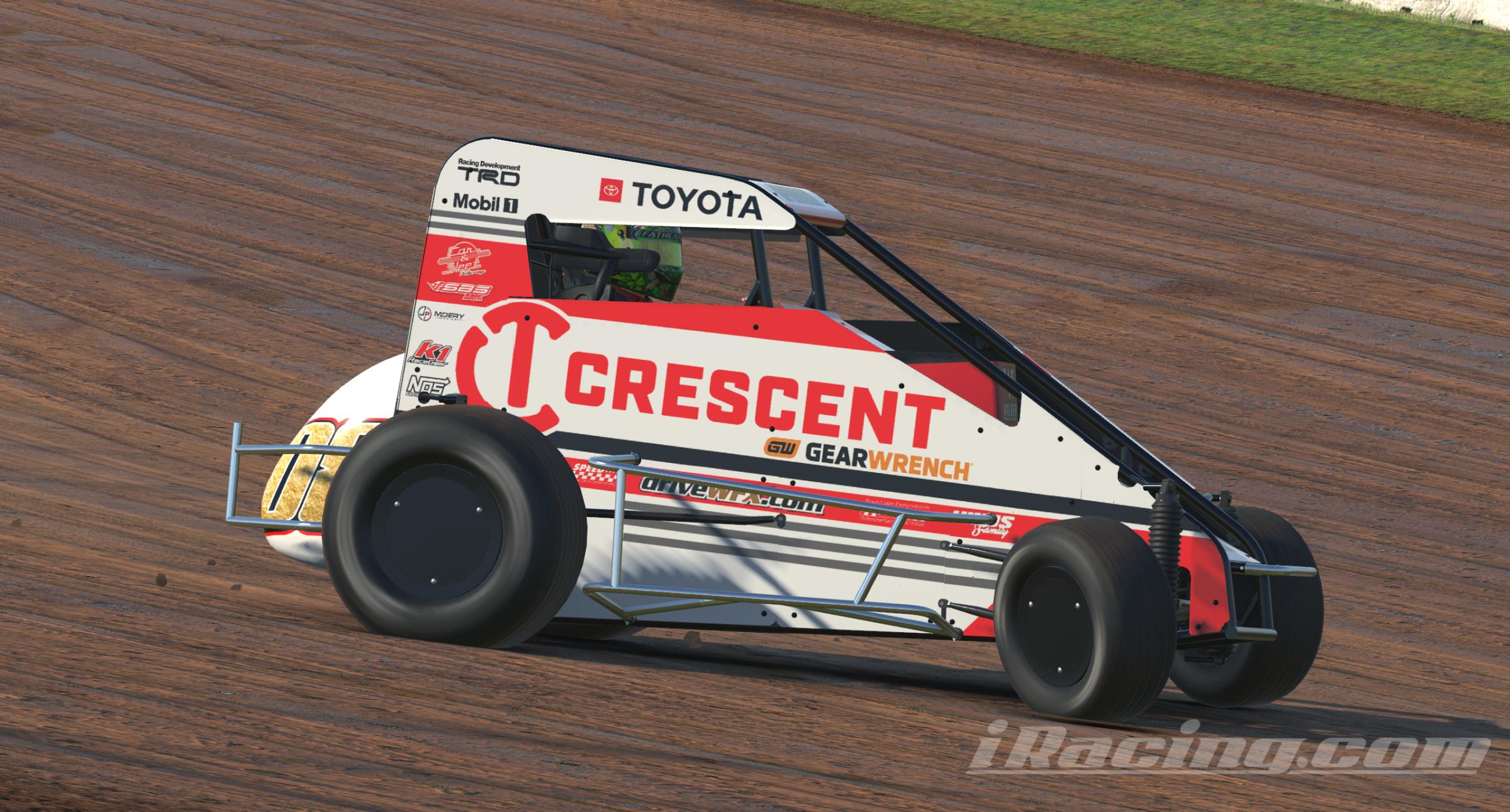 Preview of Cannon McIntosh 2022 USAC Midget by Jake Boyer