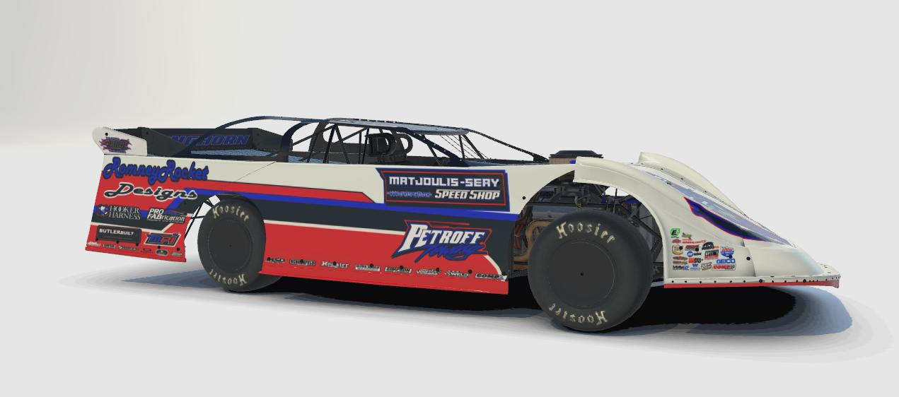 Preview of Dirt Late Model   red scoot  by Logan Romney