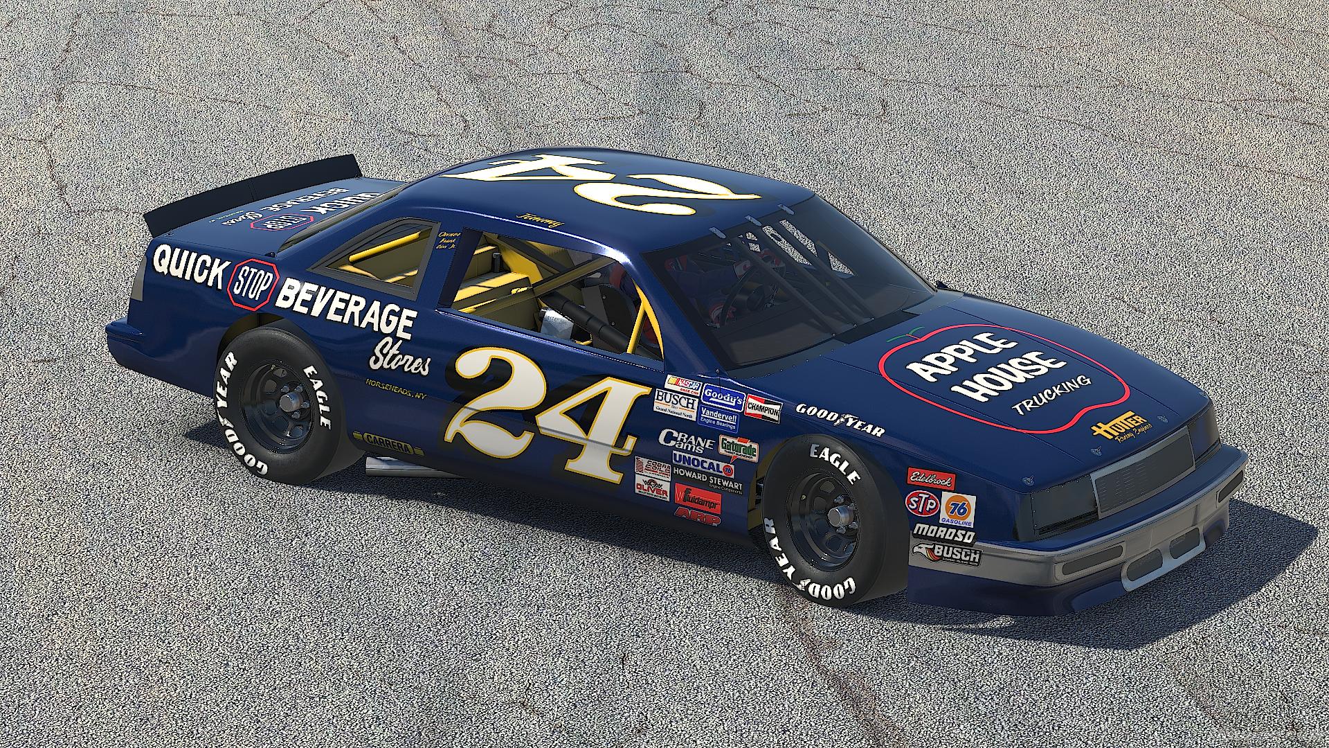 1987 Jimmy Spencer 24 Quick Stop Beverage Olds (Oxford 250) by Jeffrey