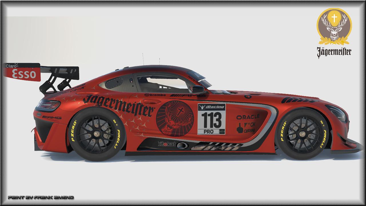 Preview of Jägermeister Mercedes AMG GT3 2020 by Frank Amend