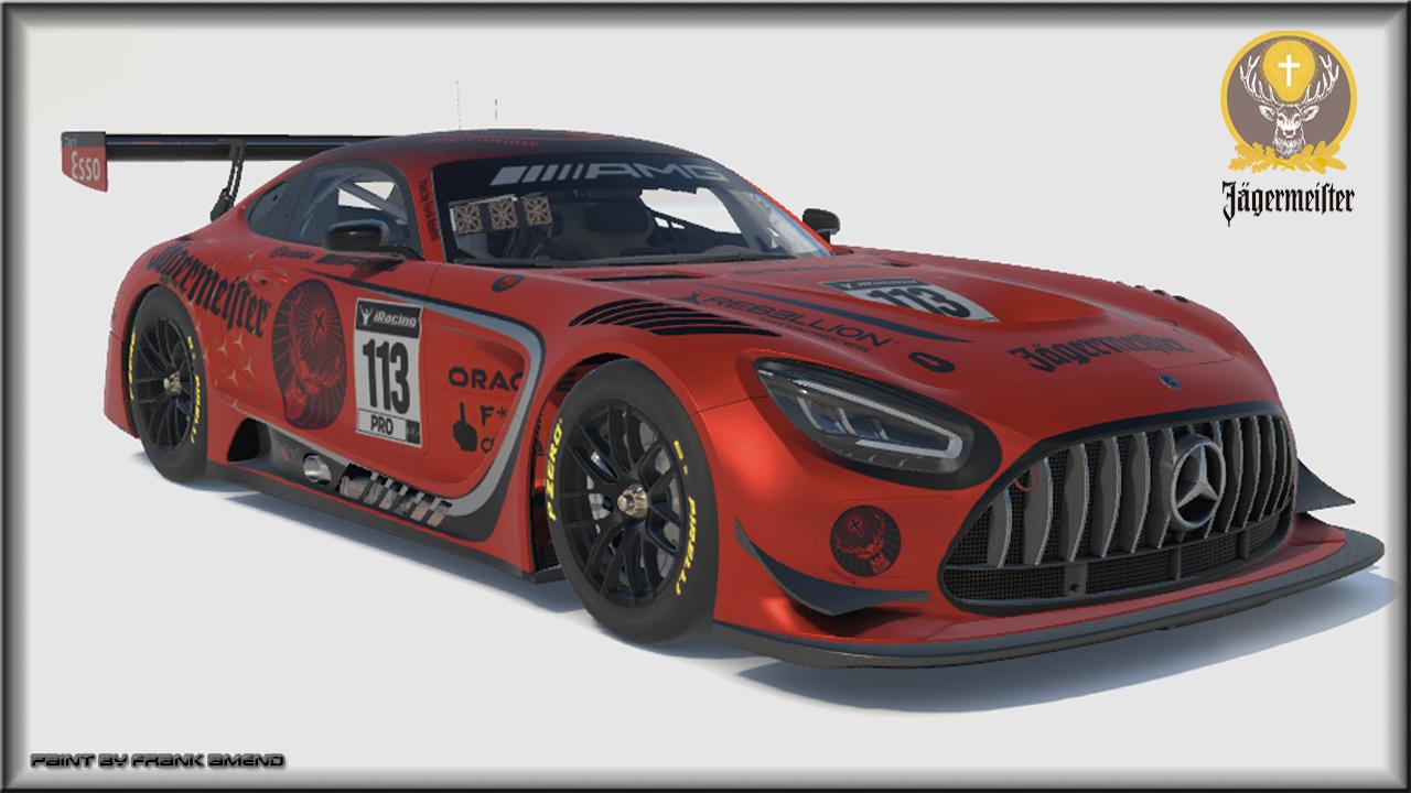 Preview of Jägermeister Mercedes AMG GT3 2020 by Frank Amend