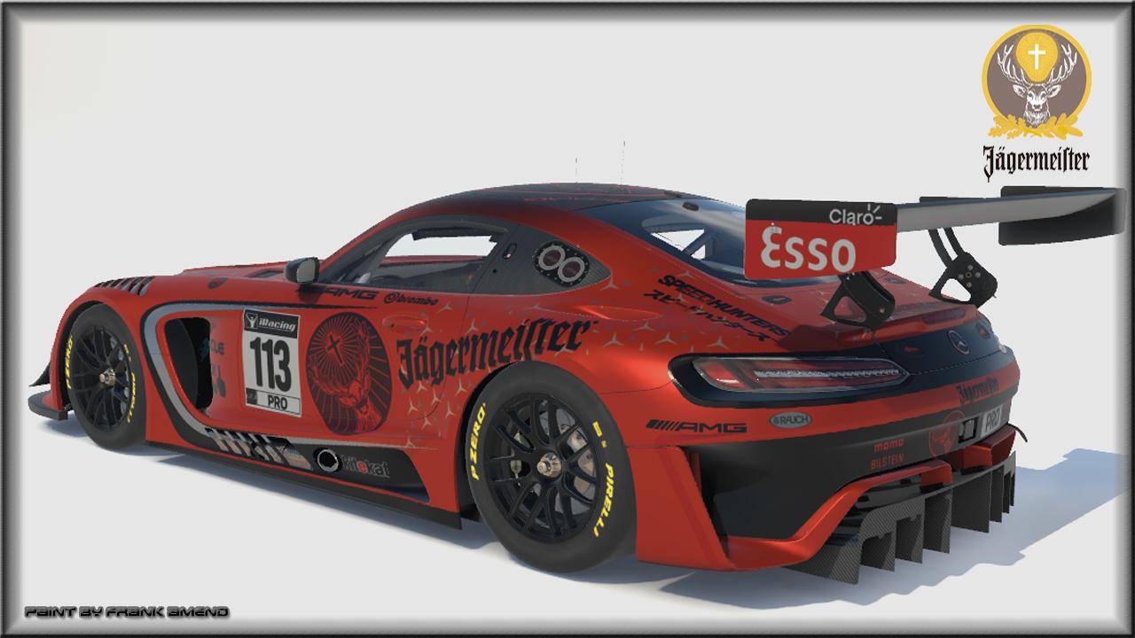 Preview of Jägermeister Mercedes AMG GT3 2020 by Frank Amend