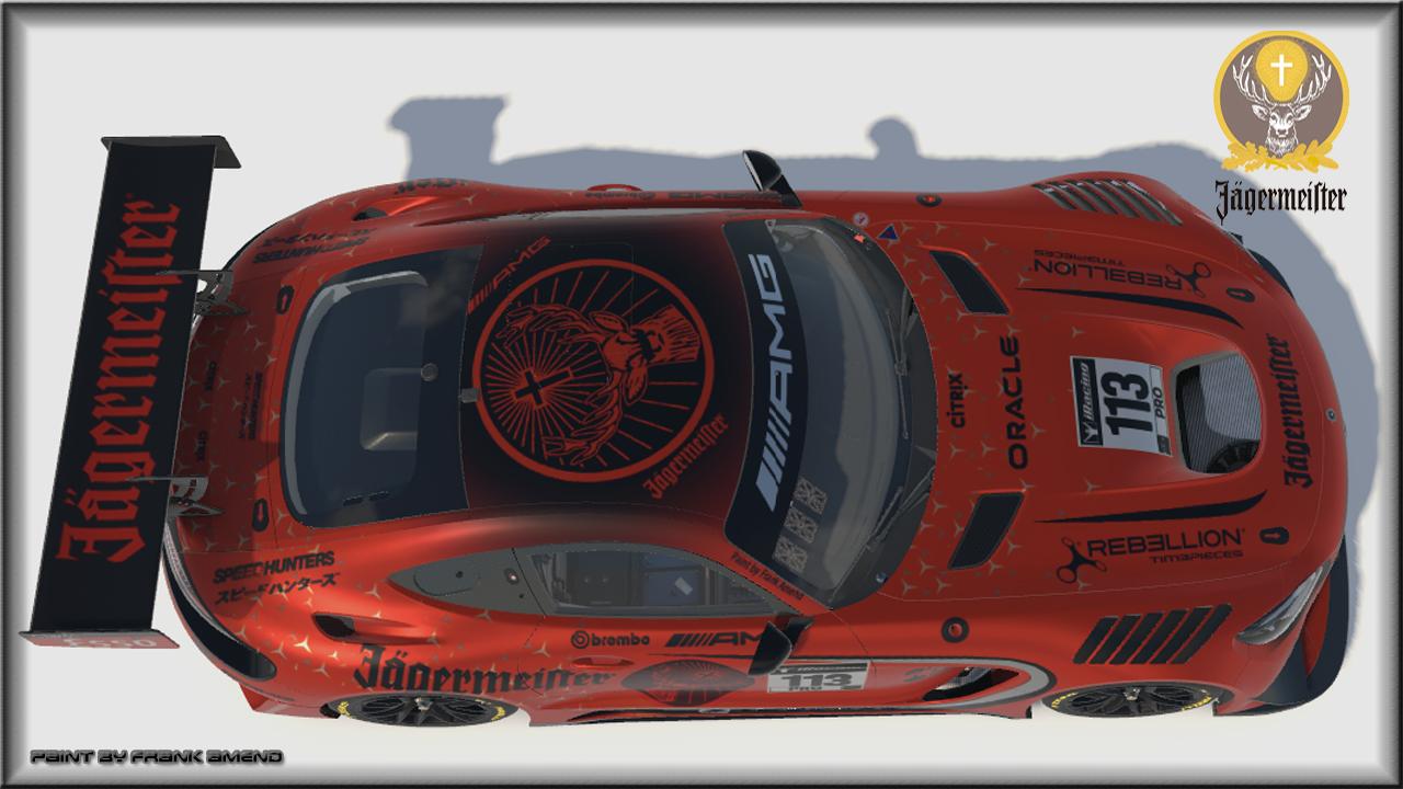 Preview of Jägermeister Mercedes AMG GT3 2020 by Frank Amend