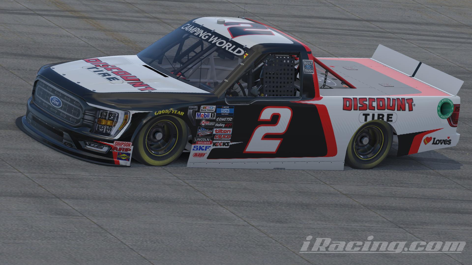 Preview of Fictional Discount Tire Testing F150 - Custom Number by Emmanuel Santiago