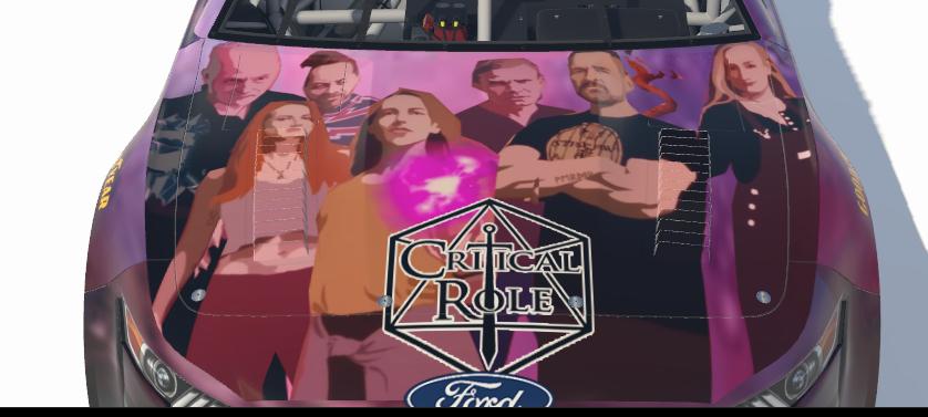 Preview of Critical Role Ford Mustang by Gary G.