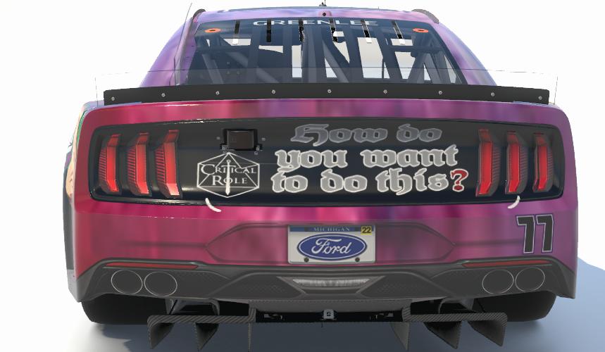 Preview of Critical Role Ford Mustang by Gary G.